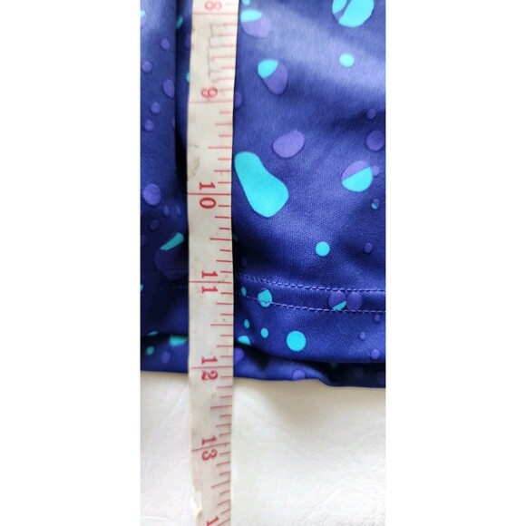 Adidas Women's Response Trend Skirt Top Blue Magenta Dot Splatter Set S - Picture 11 of 11